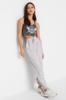Women's Trousers Fashion New Season Gray Jogger Woven Trousers