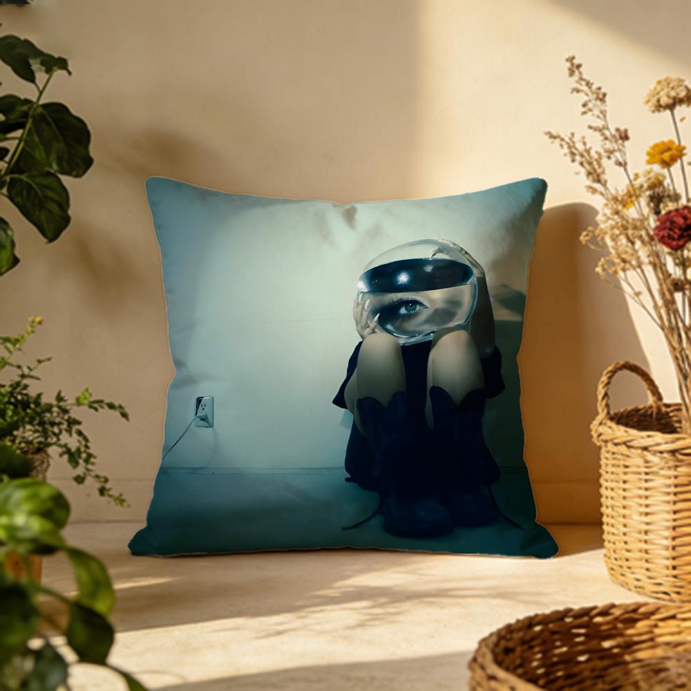 Stylish Jjessie Murphable Cushion Cover Versatile DoubleSided Pillow Case Fit for Sofa Bed Car Daily Decor