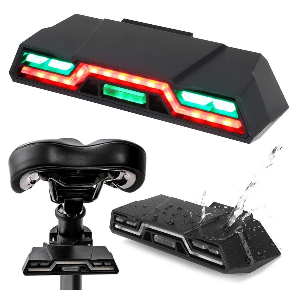 Alogy Trailflash R6 Rear Bike Light, 6 Flashing Modes, Waterproof, LED Rear Light