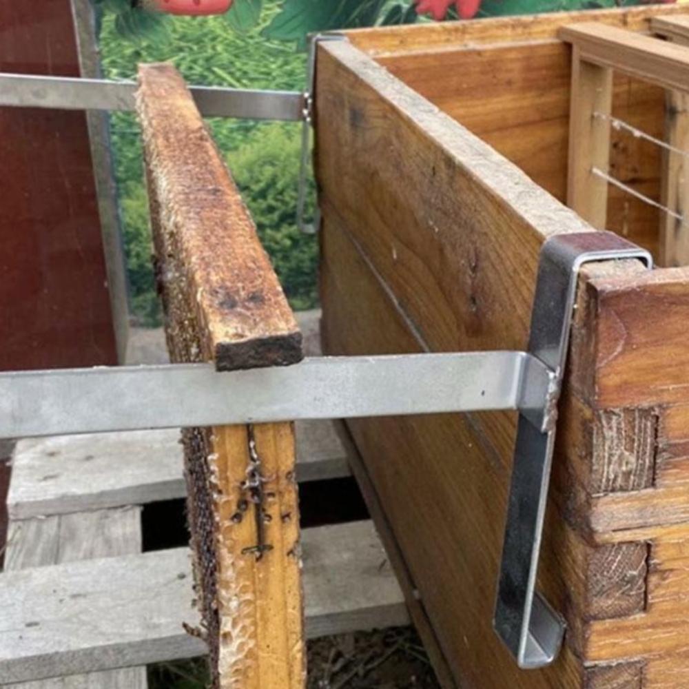 2pcs Stainless Steel Bee Hive Frame Grip Rustproof Bee Hive Frame Gripper  Beekeeping Tool