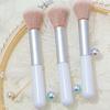 Кисть для румян Толстая алюминиевая трубка Долгосрочное использование Инструмент для красоты Модный инструмент для красоты для вечеринки