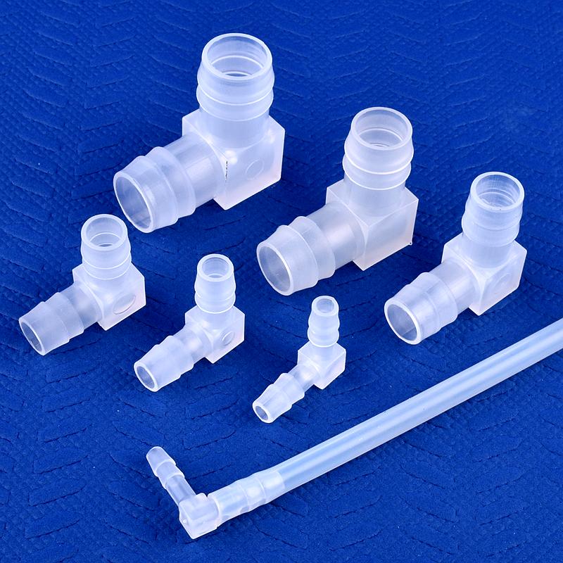 10 шт. 4~25 мм полипропиленовые угловые соединители, фитинги для аквариума, воздушный насос, аэратор, 90-градусное колено, садовое орошение, медицинские шланговые соединения