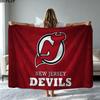 New Jersey Devil Print Flannel Blanket High Quality Warm Comfortable Cover for All Seasons Perfect for Gifts Home Decor