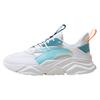 Versatile Shock Absorbing Wear Resistant Non Slip Supportive Lightweight Mid Top Running Shoes Men Sneakers White Blue 912228820-10