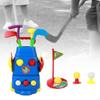 Toddlers Golf Set Toys Set, Garden Game Indoor and Kids Play Toy Sport Club