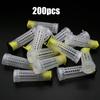 200PCS Wholesale Queen Rearing Cup Kit Beekeeping Tools Equipment Plastic Bee Larva Protection Cover Catcher Cage Supplies