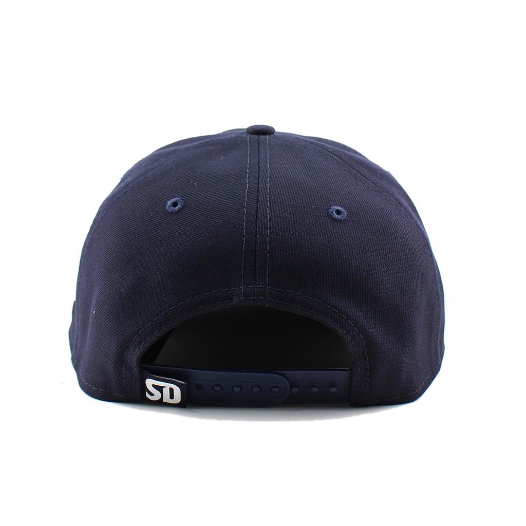 [New Era] Кепка 9SEVENTY Stretch Снэпбэк STRETCH SNAPBACK CAP ЧЕРНАЯ Шляпа Кепка NBA MLB MLS NFL NHL NCAA (JP, Алфавит, Свободный размер, Темно-синий, Сан-Диего ФК)