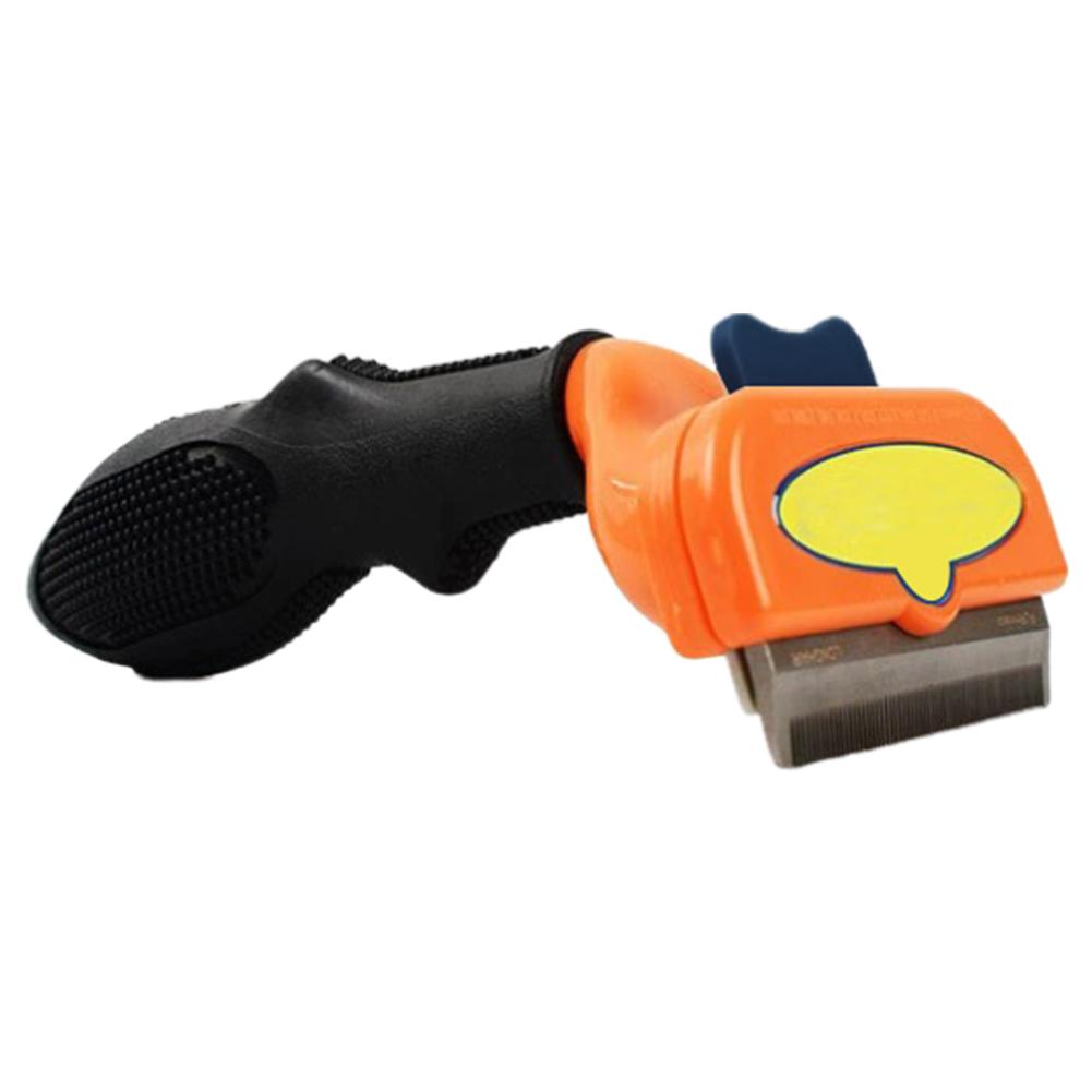 Deshedding Brush Removes Loose Hair and Tangles Self Cleaning Slicker Brush Deshedding Tool for Long Short Haired Dogs Cats