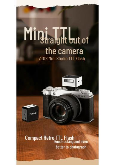 Вспышка ZENIKO ZT08 TTL для Canon R50 – Адаптер не требуется