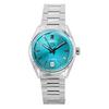 Carrera Stainless Steel Turquoise Blue Dial Automatic WBN2316.BA0001 Women's Watch