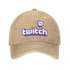 Повседневные кепки Хип-хоп кепка Twitch Хлопковая бейсболка Индивидуальная регулируемая кепка тракер для унисекс WoUnisex