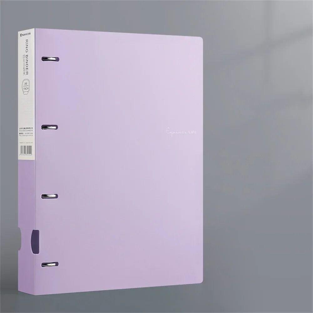Waterproof A4 File Display Document Storage Loose-leaf Folder Binder Folders  Student Children
