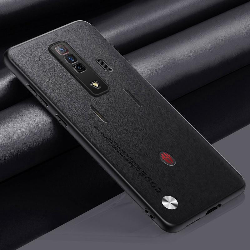 Роскошный чехол из искусственной кожи для ZTE Nubia Red Magic 7 7S 6 6S Pro, силиконовый чехол с полной защитой для телефона RedMagic 7 6 S Coque