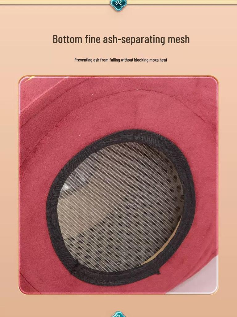 Бездымная коробка для моксы из массива дерева с контролем температуры для живота, талии и шеи - Портативный мокса-стик и оборудование для фильтрации дыма.