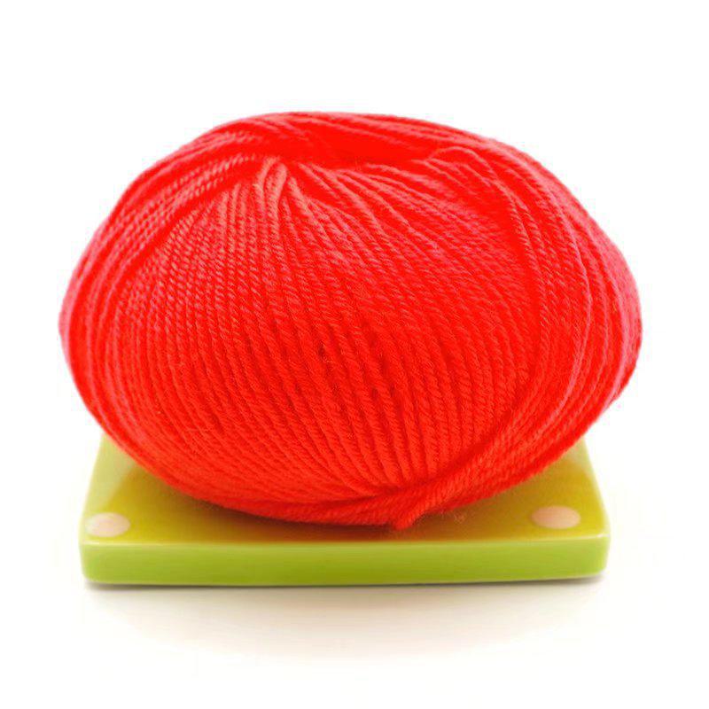 Клубок акриловой пряжи для вязания свитеров, крючков, обуви, тапочек, изделий ручной работы.