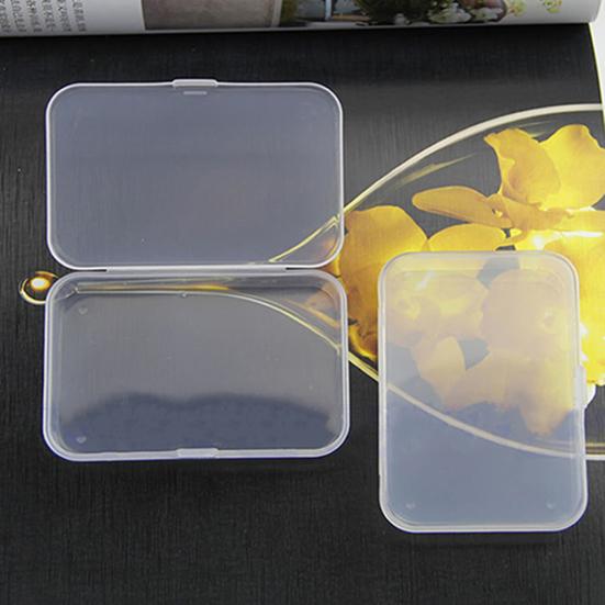 Пластиковый ящик для хранения большой емкости прозрачный полипропиленовый экологически чистый прочный пластиковый корпус