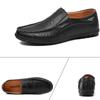 Дизайнерские высококачественные кожаные мужские туфли Lazy Shoes Мягкие мокасины Loafers Модный бренд для мужчин Flat