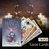 78 шт. мистические карты Таро Манга, прочные модные игровые карты Таро для энтузиастов Таро Манга Фа