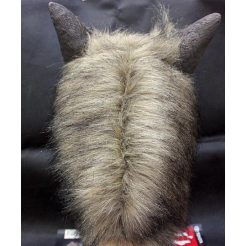 Хэллоуин жуткая резиновая грива животного оборотень голова волка маска голова Хэллоуин маскарад косплей маска костюм для вечеринки реквизит