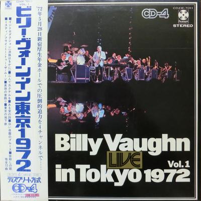 Пластинка BILLY VAUGHN - Billy Vaughn In Tokyo 1972 Vol.1 (- CD4W7011 PARAMOUNT 1972 Япония Оби Джаз Б/у