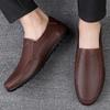 Business Men Loafers High Quality Genuine Leather Casual Shoes Men Luxury Driving Comfortable Soft Flats Handmade Men Moccasins