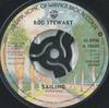 7-дюймовая пластинка ROD STEWART Sailing K16600 Warner Bros. Re 1975 UK Рок Б/У