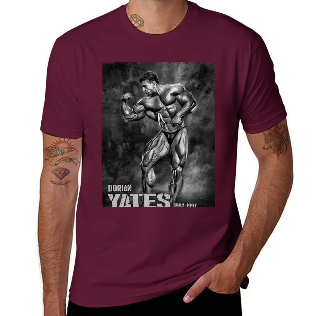 Футболка Dorian Yates Mr Olympia, кастомные милые топы с графикой, приталенные футболки для унисекс