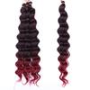 Chemical Fiber High-temperature Silk Wig Hair Handle Wave Crochet Hair Curved Hair Handle Crochet Hair Braided Dirty Braid Wig