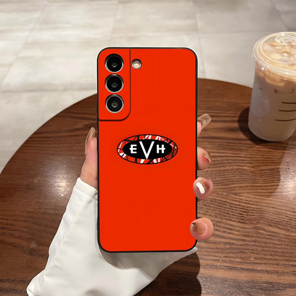 Eddie Van Halen Graphic Guitar Phone Case For Samsung S24 Ultra S25 S23 Fe S22 S20 S21 Plus A54 A34 A53 A16 Back Cover