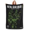 Фланелевое одеяло для игры Metal Gear Solid, зимнее, мягкое, теплое, плед для детей, гостиной, с рисунком, покрывало на кровать, чехол для дивана-кровати