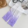 Spandex Gradient Color Sleeve Polyester Sun Protection Arm Cover Ice Silk Arm Sleeves  Kids