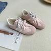 Ballet style color matching German training shoes women's 2025 new versatile lace-up fashion lightweight casual sports Forrest Gump shoes