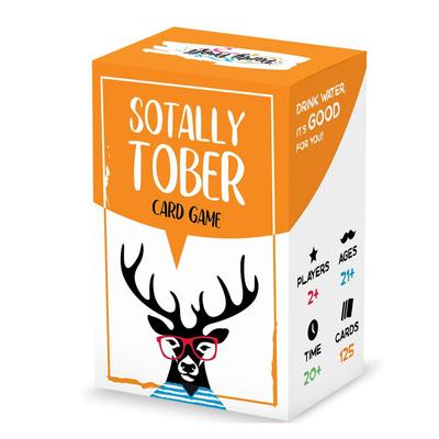 Настольная игра Sotally Tober Питейные игры Взрослая вечеринка с выпивкой Карточная игра Вечеринка