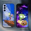 Мультяшный I-Invader Zim Gir Для Samsung S25,S24,S21,S22,S23,S30,Ultra,S20,Plus,Fe,Lite,5G Черный Чехол для Телефона