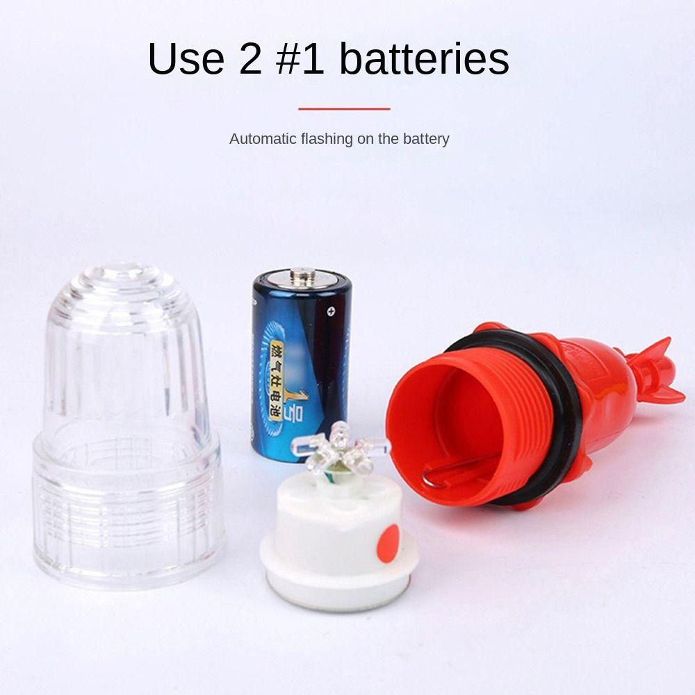 Двойная вспышка светодиодный рыболовный фонарь водонепроницаемый сетевой проблесковый сигнальный буй сигнальный огонь эхолот