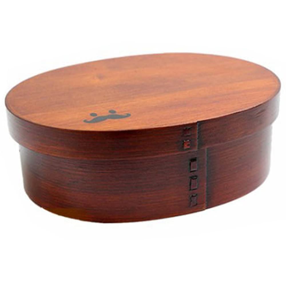 Miyoshi Lacquerware Honpo Magewappa Bento Bearded Large Bento 1 Plain Natural Изготовлено в большой коробке, Magewappa-san, коробка, ярус, 900 мл, дерево, белый, деревянный,