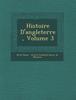 Книга Histoire D'angleterre, Volume 3