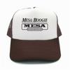 Mesa Boogie Engineering Trucker Cap Unisex Hat Baseball Cap Cool Summer Unisex Mesh Net Mesa Hat MZ