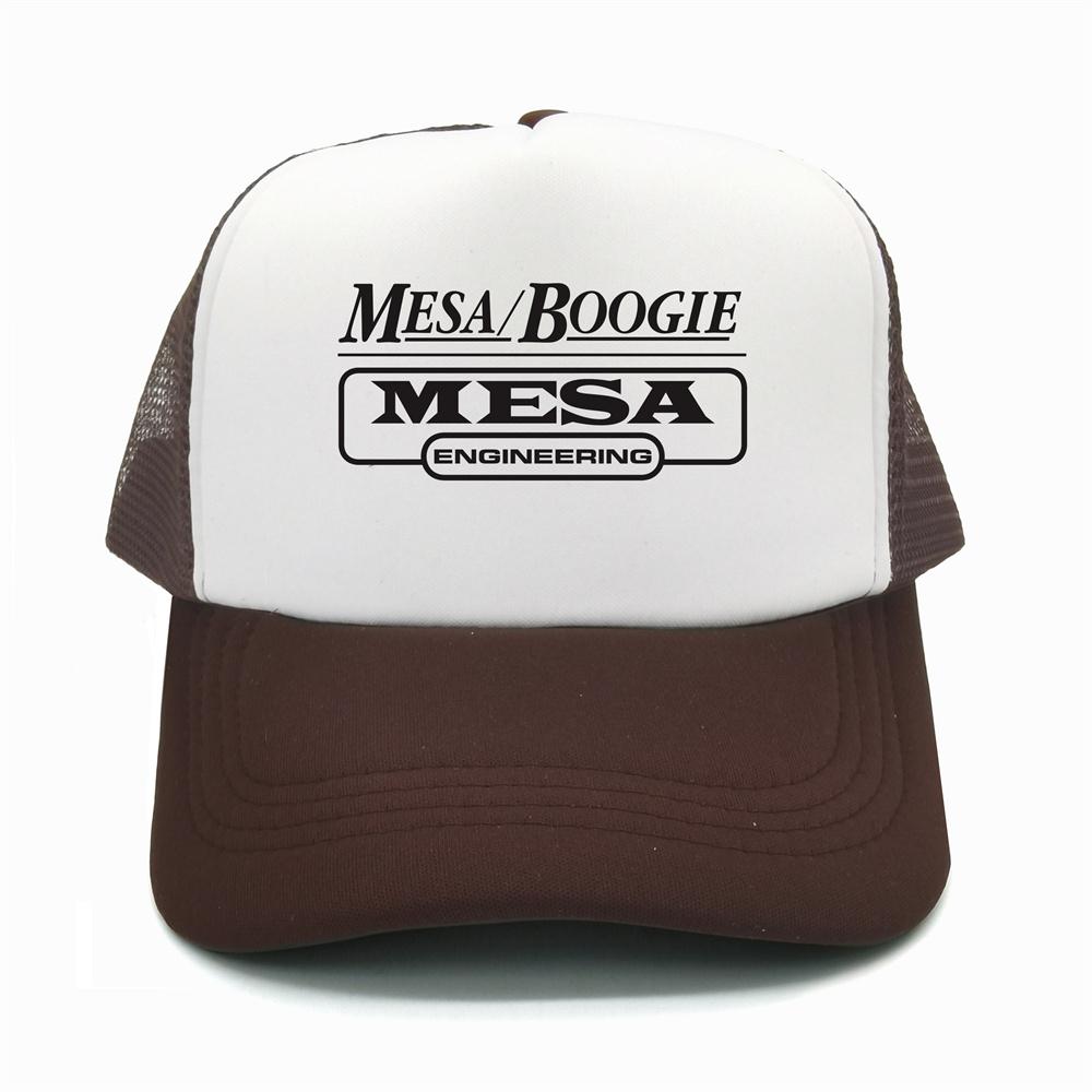 Mesa Boogie Engineering Trucker Cap Unisex Hat Baseball Cap Cool Summer Unisex Mesh Net Mesa Hat MZ