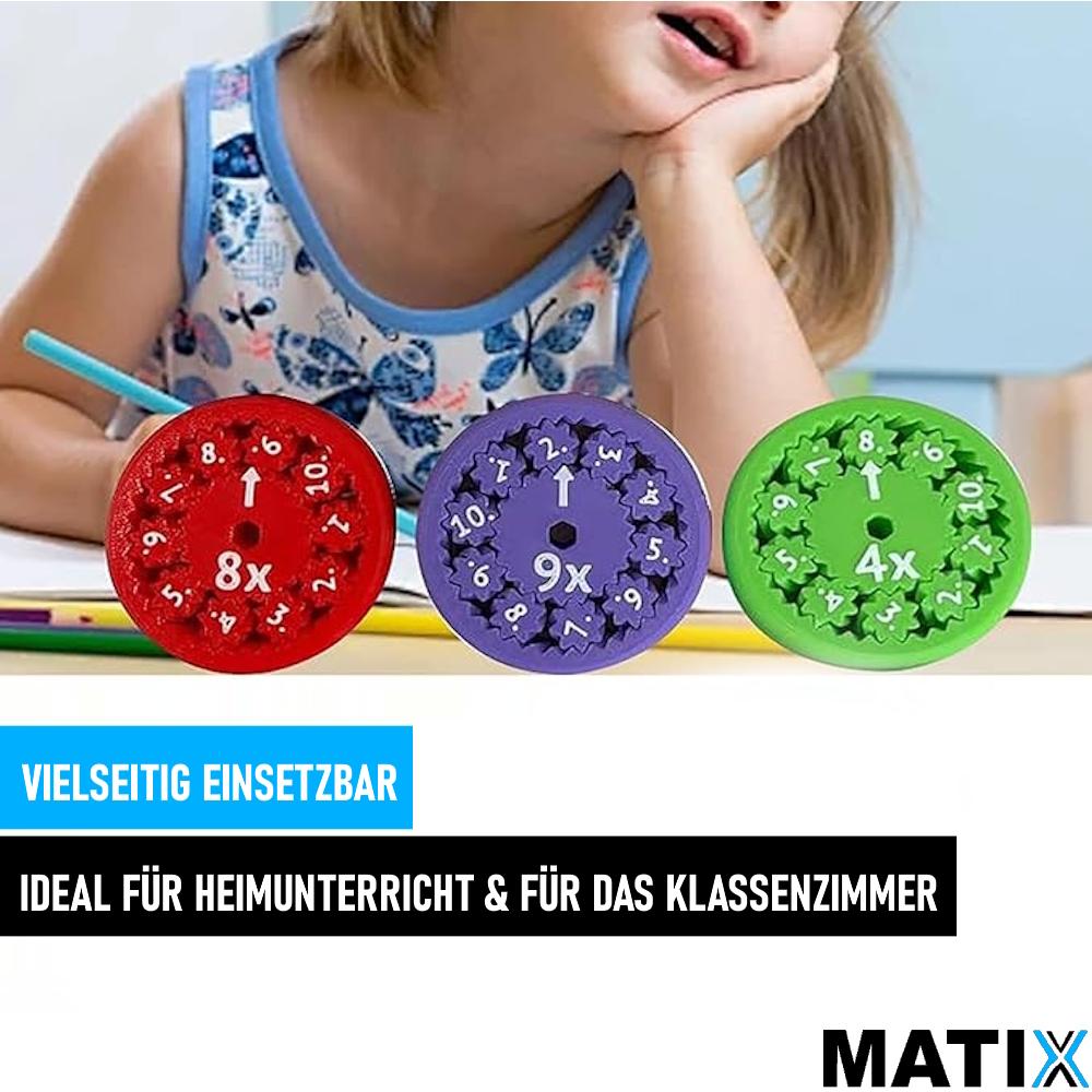 MATIX Математический Спиннер-Непоседа Антистресс Обучающая Игрушка Числа для Детей