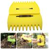 Leaf Scoop Leaves Grabber 2pcs Handheld Leaf Scoop Garden and Yard Leaf Scoops Hand Rakes Large Garden Hand Rake Tool