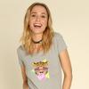 Women's T-shirt - BUBBLE GUM LEO