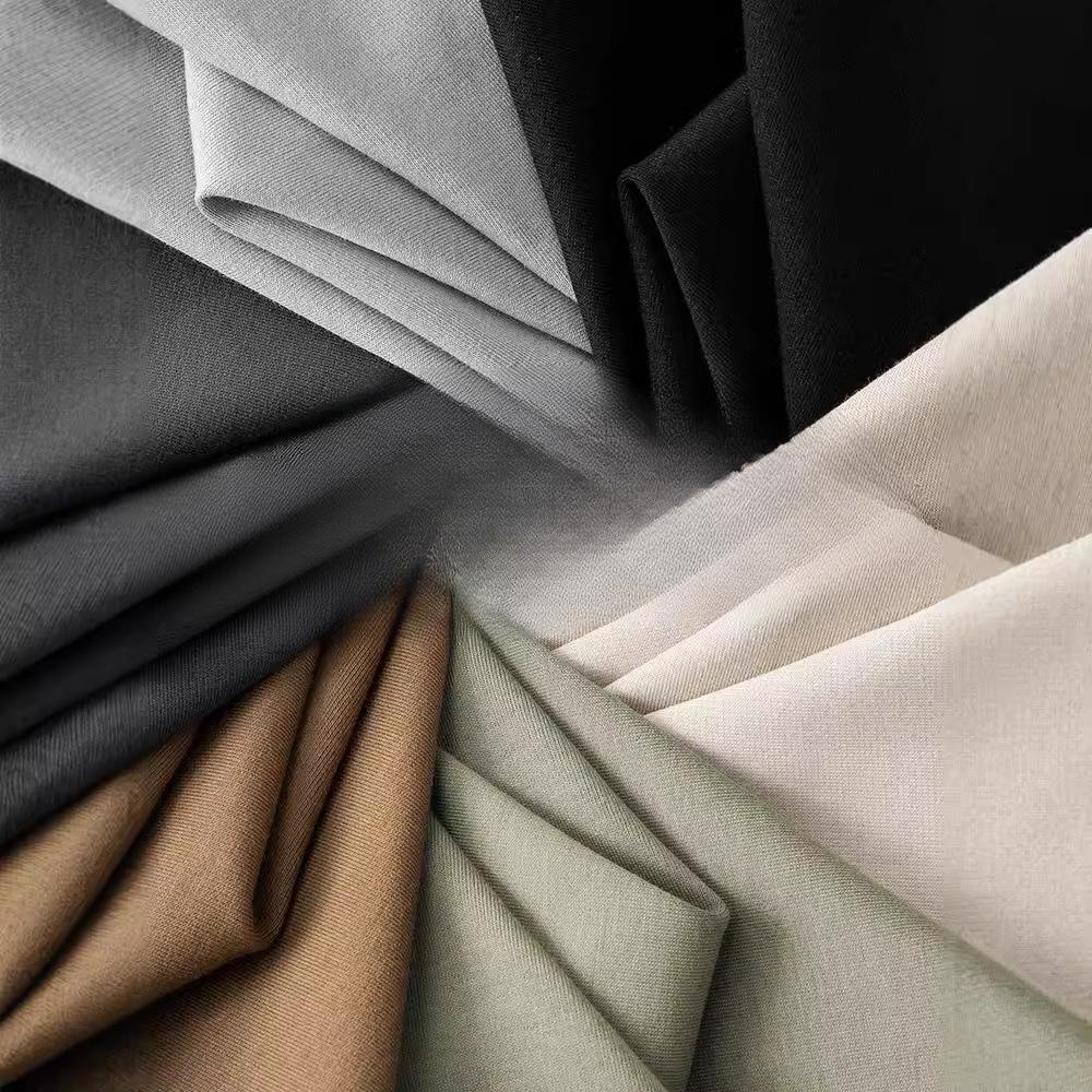 Футболка с высоким воротом из мерсеризованного хлопка с жидким аммиаком, мужская антистатическая футболка с длинными рукавами, не раздражающая кожу внутренняя часть, средний воротник