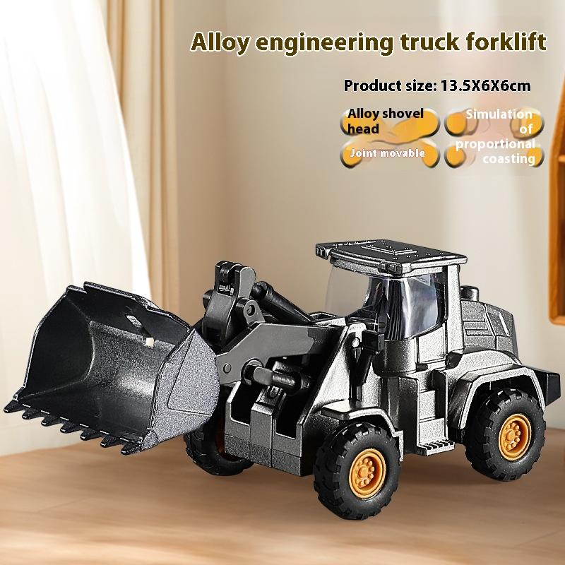 Сплав Моделирование Инженерный кран Башенный кран Модель автомобиля Подарочные украшения для торта Детские игрушки