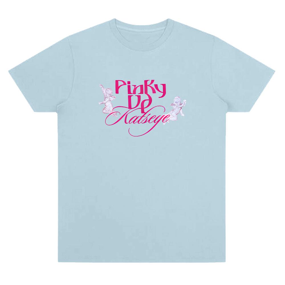 PINKY UP Katseye Kpop T-Shirts Men Women Cotton Funny Tee Shirt Round Neck Short Sleeve Anime T Shirts Gift for Fan Clothes Casual Top graphic t shirt