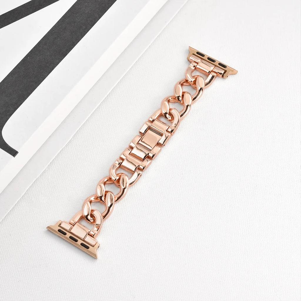 Metal Strap for Apple Watch Ultra 49mm 10 9 8 7 Band 42mm 45mm 46mm Women Belt Bracelet iWatch Series 6 SE 40/41/44mm Watchband