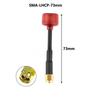 Red Antenna Rush Cherry FPV 5.8G RC Drone Parts Antenna Connector Adapter  for RC Car Quadcopter