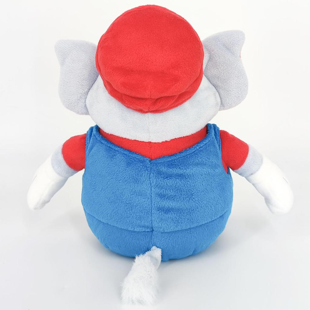 Sanei Boeki Super Mario Brothers Wonder Elephant Mario Ш15 x Г14 x В26 см Мягкая игрушка SMW01 (S)