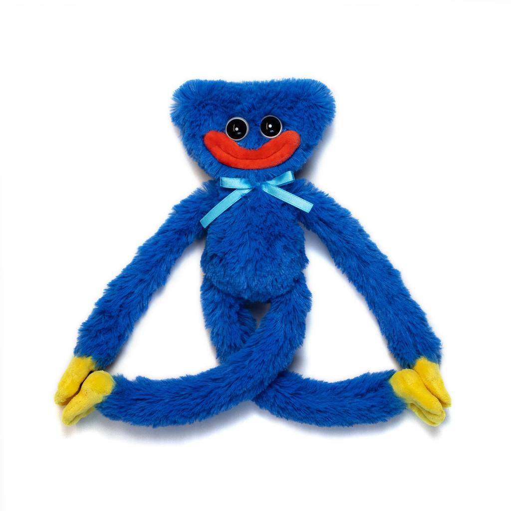 Плюшевая игрушка Poppy Playtime Huggy Wuggy - Коллекционная игрушка для всех возрастов (14" Улыбающийся Хагги Вагги)