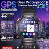 For Xiaomi New ChatGPT AI Assistant Smart Watch 5ATM Waterproof GPS Built-in Dual-band GNSS Compass Sport Smartwatch Men Woman